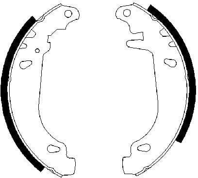 Brake Shoe Set 0986487346 - image 6