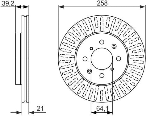 Brake Disc 0986479594 - image 5