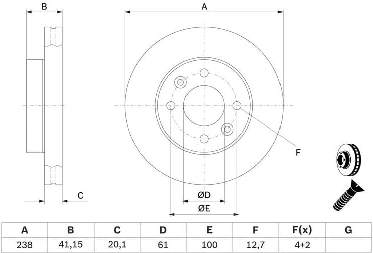Brake Disc 0986478276 - image 11