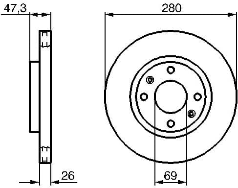 Brake Disc 0986479229 - image 6