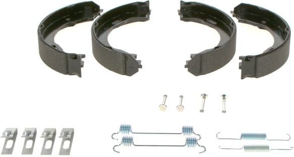 Brake Shoe Set, parking brake 0986487609 - image 2