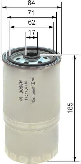 Fuel Filter 1457434184 - image 10