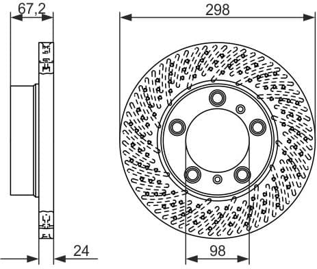 Brake Disc 0986479674 - image 2