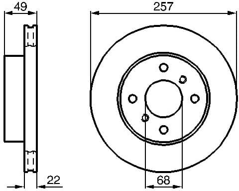 Brake Disc 0986478567 - image 11