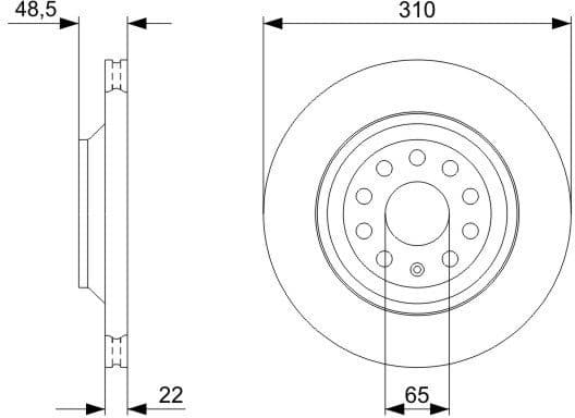 Brake Disc 0986479303 - image 6