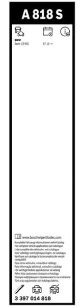 Wiper Blade Aerotwin 3 397 014 818 - image 9