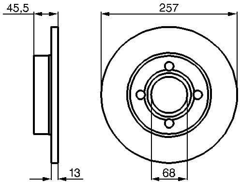 Brake Disc 0986478016 - image 6