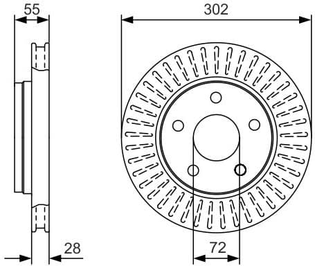 Brake Disc 0986479C38 - image 10