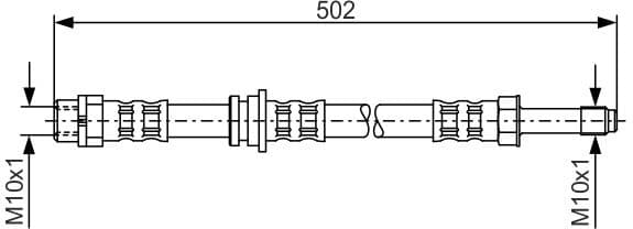 Brake Hose 1987476971 - image 2