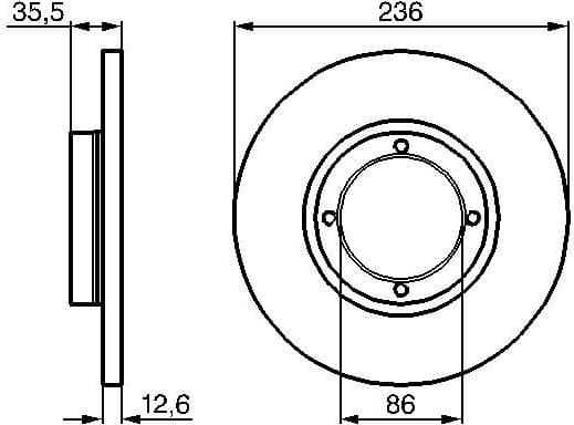 Brake Disc 0986478712 - image 10
