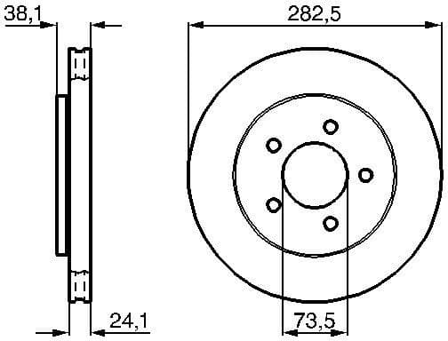 Brake Disc 0986478109 - image 6