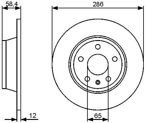 Brake Disc 0986479465 - image 2