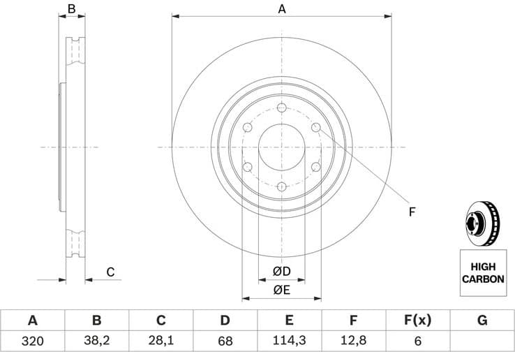 Brake Disc 0986479357 - image 11