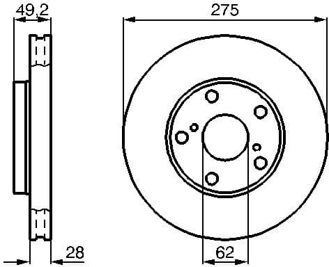 Brake Disc 0986478632 - image 10