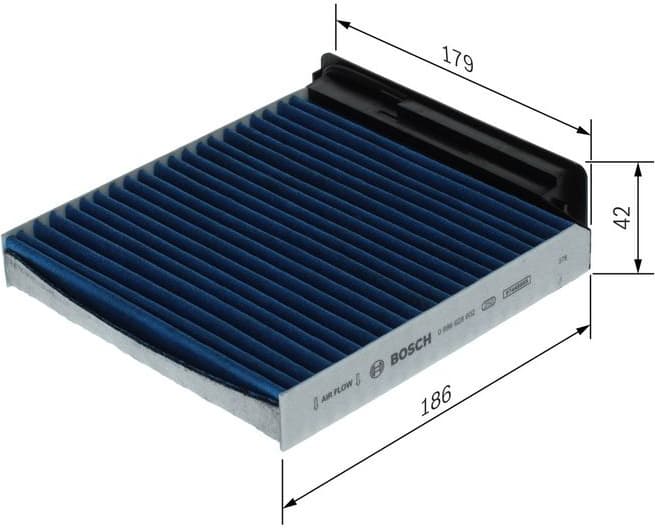 Filter, cabin air FILTER+pro 0 986 628 602 - image 5