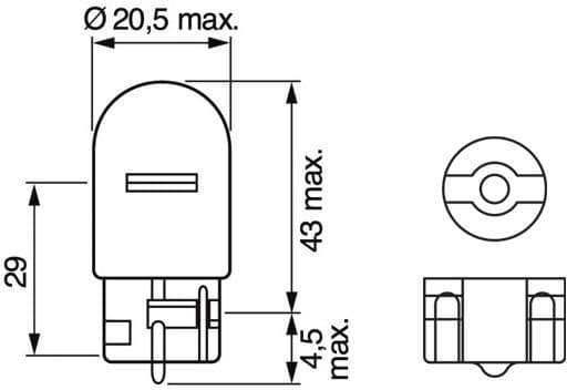 Bulb, direction indicator Pure Light WS 1 987 302 222 - image 12
