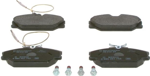 Brake Pad Set, disc brake 0986461765 - image 8