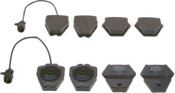 Brake Pad Set, disc brake 0986424689 - image 8