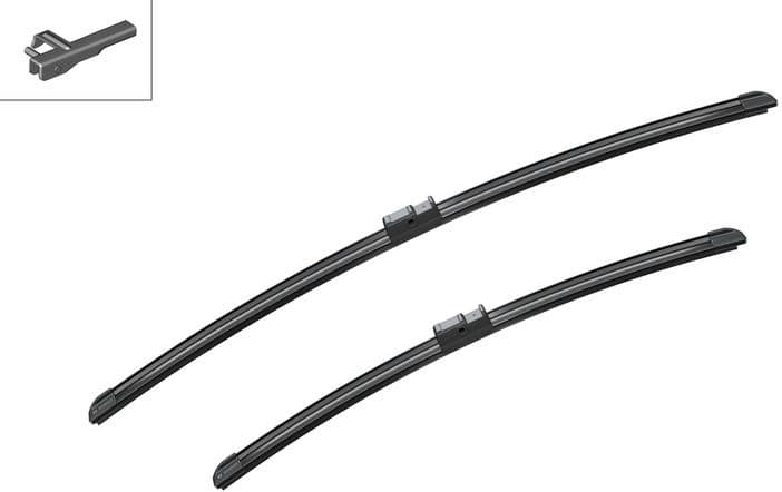 Wiper blade set BOSCH 2psc 3397118953 - image 2