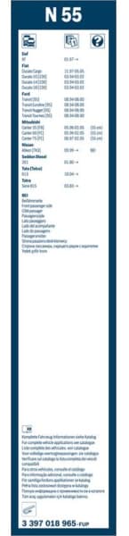 Wiper Blade Twin 3 397 018 965 - image 7