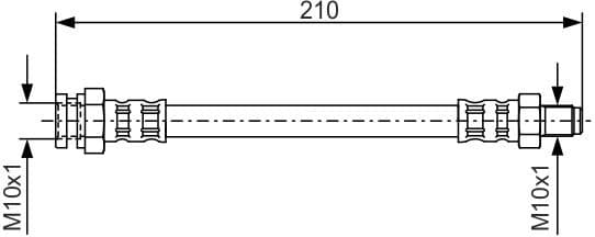 Brake Hose 1987476502 - image 2