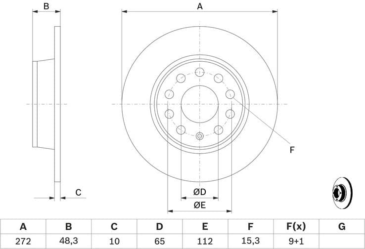 Brake Disc 0986479C20 - image 10
