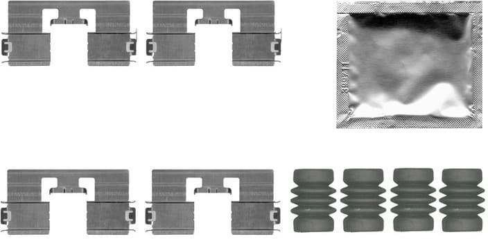 Accessory Kit, disc brake pad 1 987 474 747 - image 2