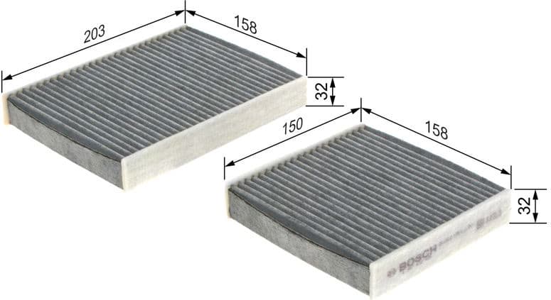 Filter, cabin air 1987432436 - image 9