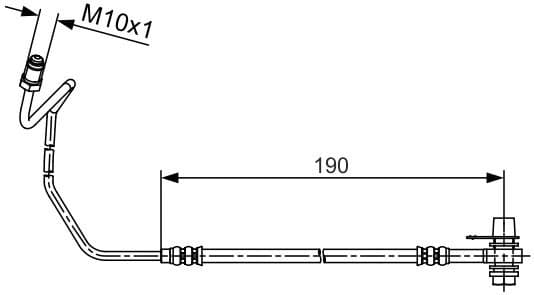 Brake Hose 1987481535 - image 2