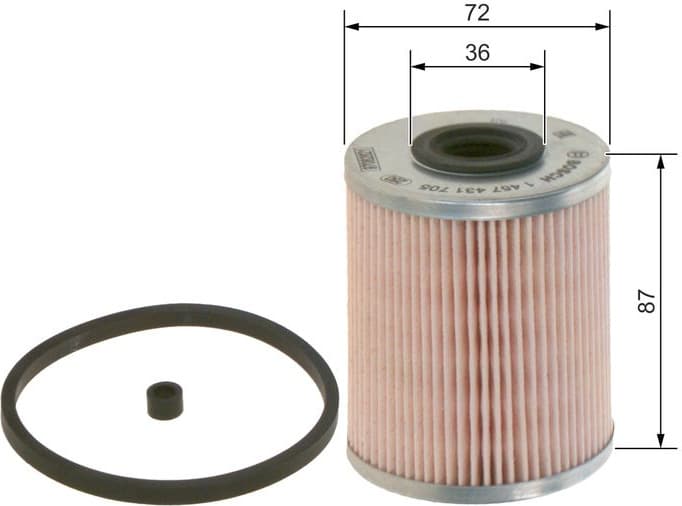 Fuel Filter 1457431705 - image 8