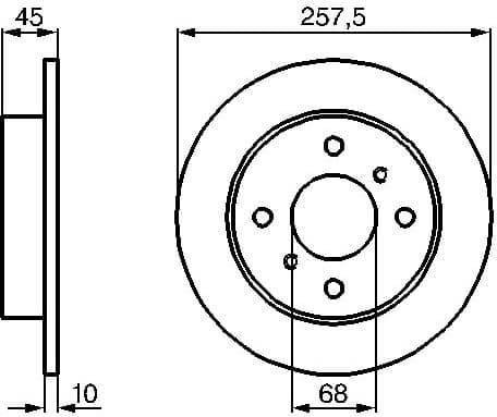 Brake Disc 0986478564 - image 10
