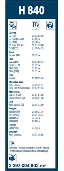 Wiper Blade Rear 3397004802 - image 7