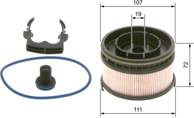 Fuel Filter F 026 402 261 - image 9