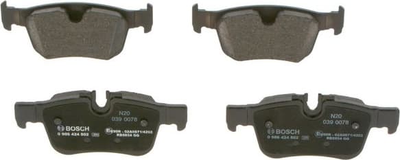Brake Pad Set, disc brake 0 986 424 802 - image 3