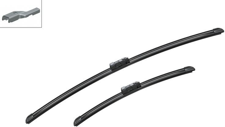 Wiper blade set BOSCH 2psc 3397007414 - image 6