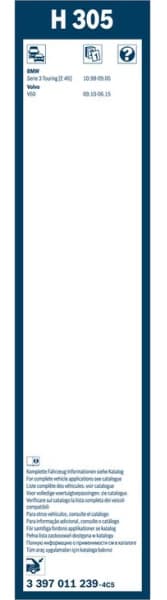 Wiper Blade Rear 3397011239 - image 2