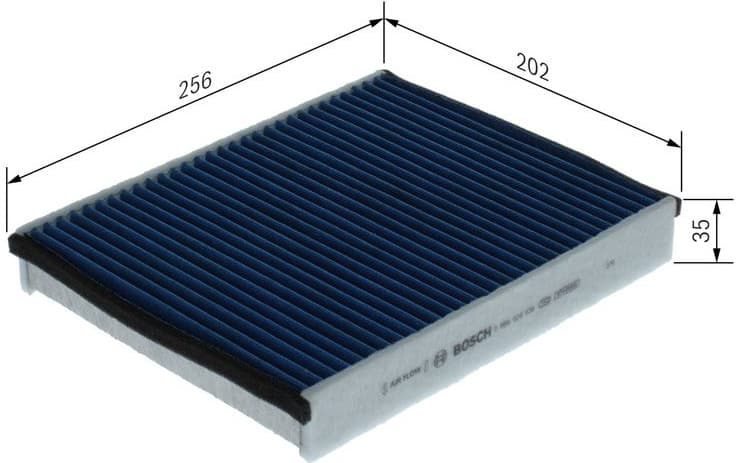 Filter, cabin air FILTER+pro 0986628638 - image 3