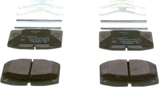 Brake Pad Set, disc brake 0986469390 - image 4