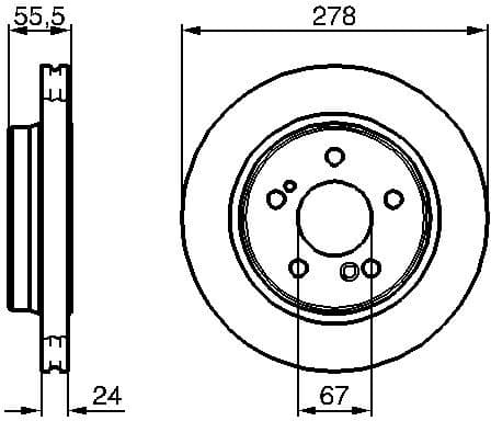Brake Disc 0986479133 - image 2