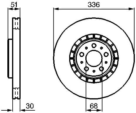 Brake Disc 0986479202 - image 7