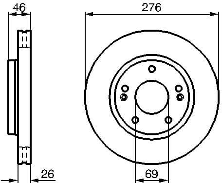 Brake Disc 0986479124 - image 9