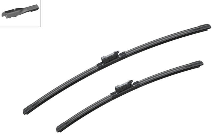 Wiper blade set BOSCH 2psc 3397007620 - image 2