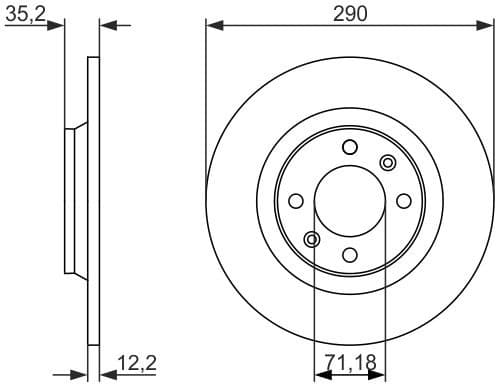 Brake Disc 0986479118 - image 6