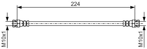 Brake Hose 1 987 481 981 - image 10