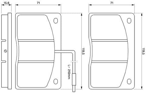 Brake Pad Set, disc brake 0986460932 - image 12