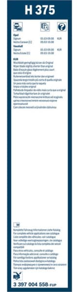 Wiper blade BOSCH, 1psc 3397004558 - image 4