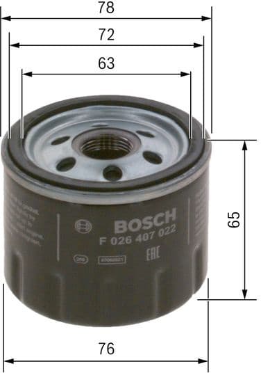 Oil Filter F026407022 - image 10