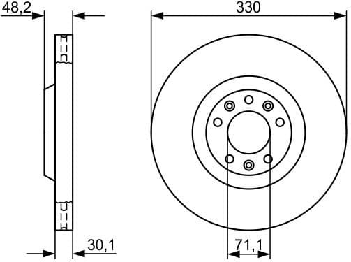 Brake Disc 0986479192 - image 7