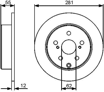 Brake Disc 0986479419 - image 2