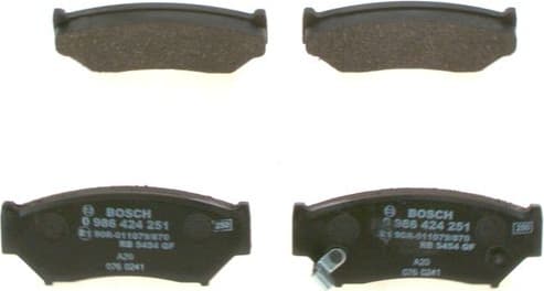 Brake Pad Set, disc brake 0986424251 - image 10